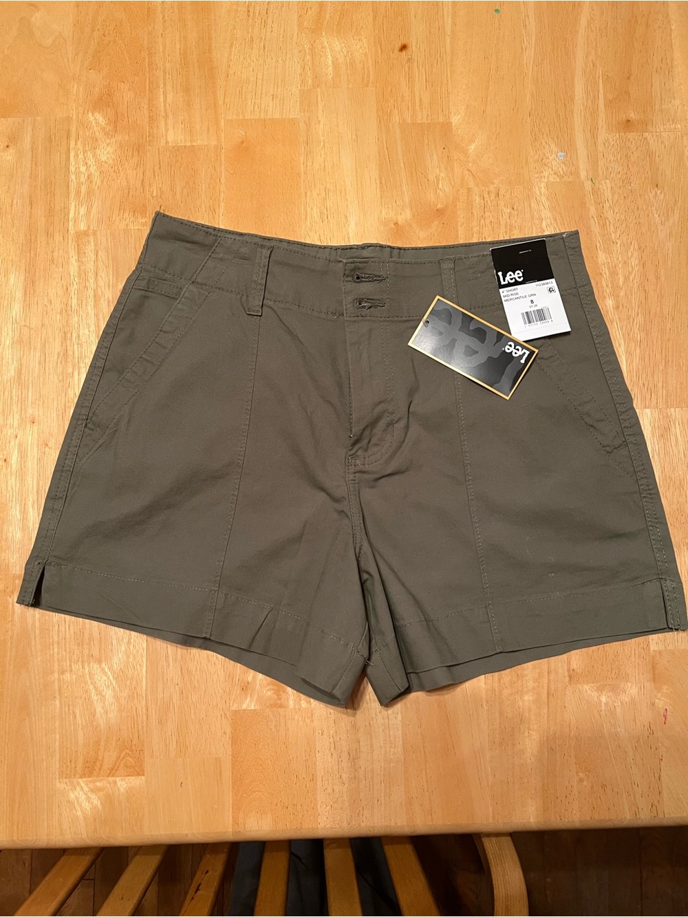 Women’s Lee Mercantile Green Utility Shorts